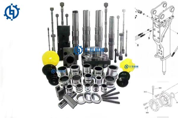 Porca de parafuso do lado da armação do martelo de Soosan Furukawa Hydraulic Breaker Spare Parts