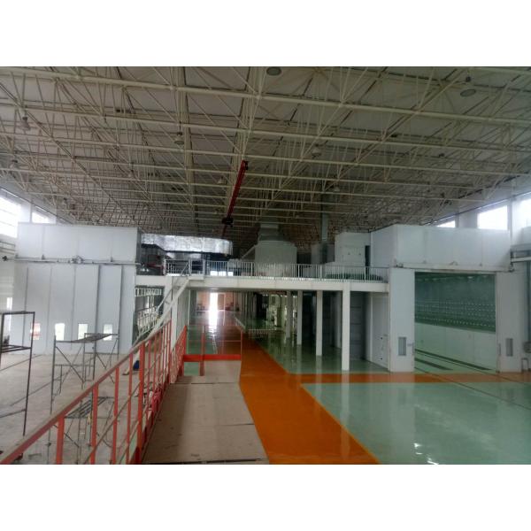 Humity system for Helicopter Industrial Spray Booth with Exhaust System