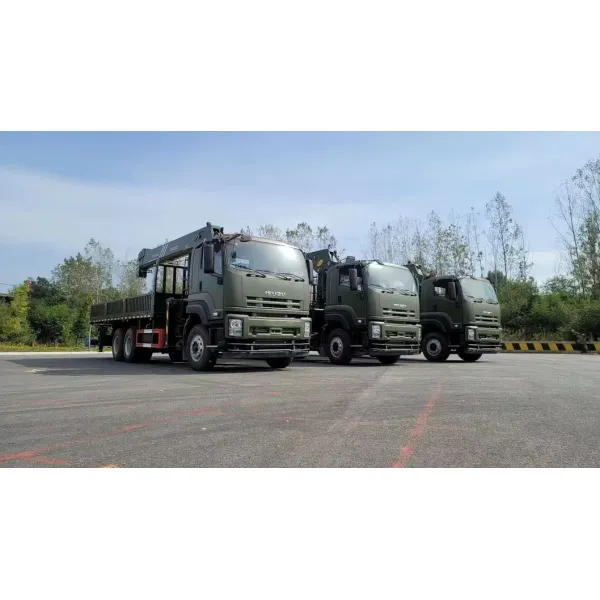 Isuzu  8 ton 10 ton Cargo Crane Truck
