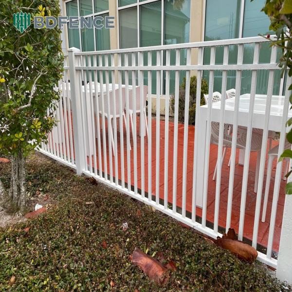1.5m Height Wildlife Friendly Tubular Steel Fence Habitat Conscious