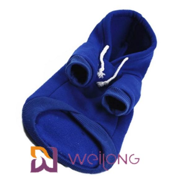 Autumn / Winter BSCI Hoodie Puppy Shirts For Dogs Customizable Color