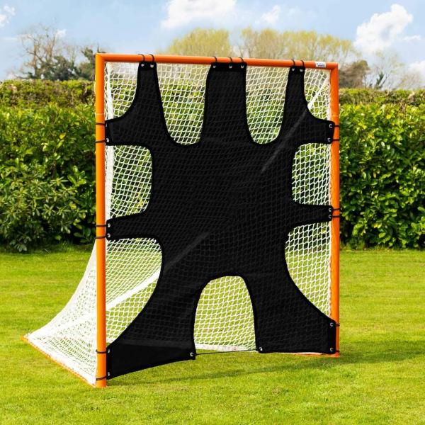 6X6FT Lacrosse Training Equipment Lacrosse Goal Net With 7 Target Hole