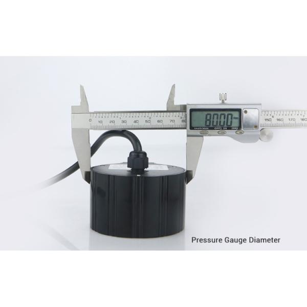 80mm Electronic Display Screen Threaded Pressure Measuring Instrument for OEM Support