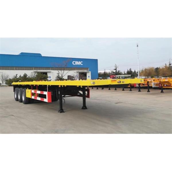30 Tonne Truck 40 Foot 3 Axle Flatbed Semi Trailer