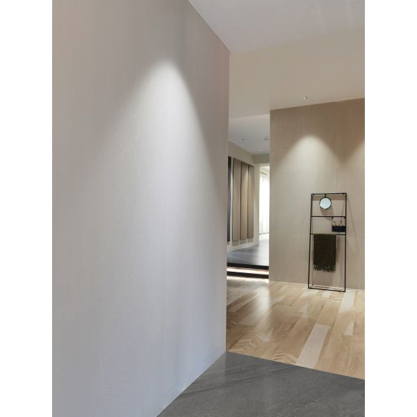 Modern TV Wall Slab Artistic Custom Stone Slab With White Banana Leaf
