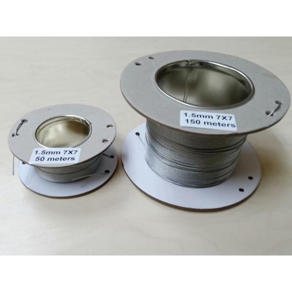 Stainless Steel 304 316 Wire Rope 4mm 1 x 19 7 x 7 Wire Rope