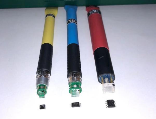 MSOP8 TSSOP8pogo pin adapter with guide cap for in-circuit  EEPROM/93CXX /25CXX/24CXX programming carprog