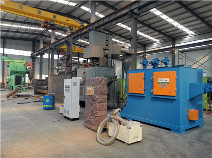 Continuous Through Rebar Shot Blasting Equipment 60m/Min HD Processing Speed