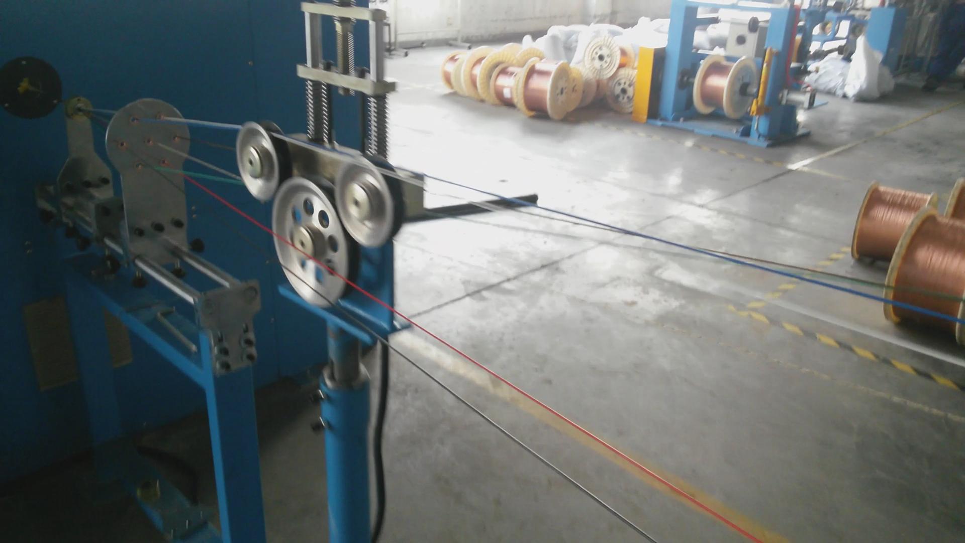 Copper Wire Bunching Machine High Speed Twister Automatic Stranding Equipment
