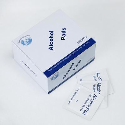 Disposable Esthetics Wipes Nail Polish Remover Pads Cleansing Facial Wipes Nonwoven 2X2