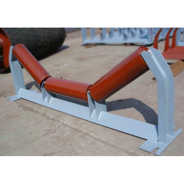 El rodillo de Iler del canal del transportador de correa fijó el tamaño del diámetro de 108m m para los transportadores