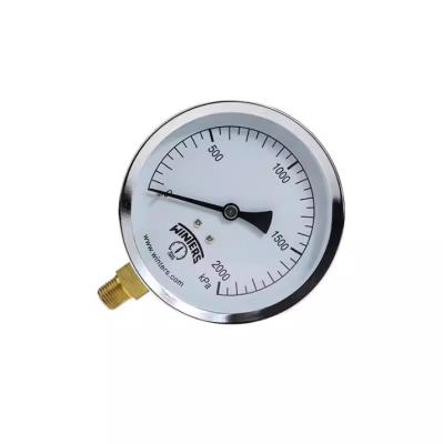WINTERS PFQ-25 63mm Semi-Steel Brass Pressure Gauge