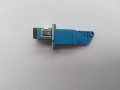 E2000 aos adaptadores da fibra ótica do SC escolhem o azul simples modelo para a rede de transmissão de dados
