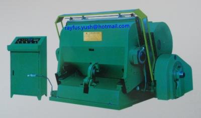 Máquina cortando e vincando de alta velocidade/máquina cortando cama lisa