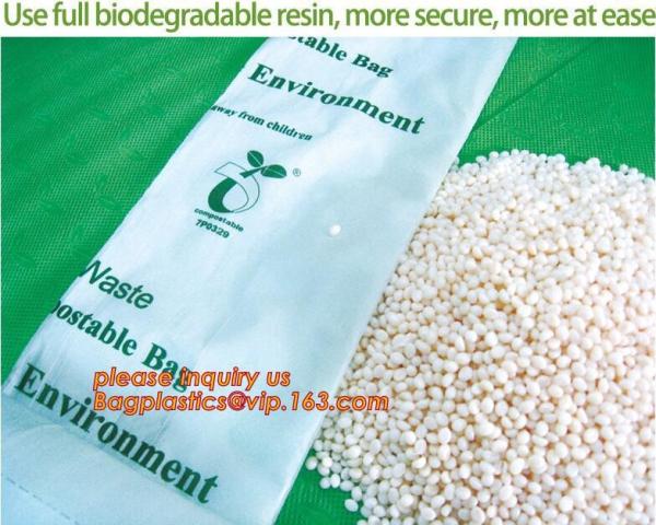 eco friendly disposable bags,kitchen drawstring bags trash bags,compostable bag, Eco friendly cornstarch compostable bag