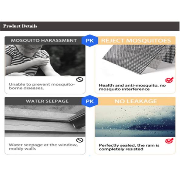 Aluminium Casement Doors Double Hollow Glass Grill With Retro Gold Handle