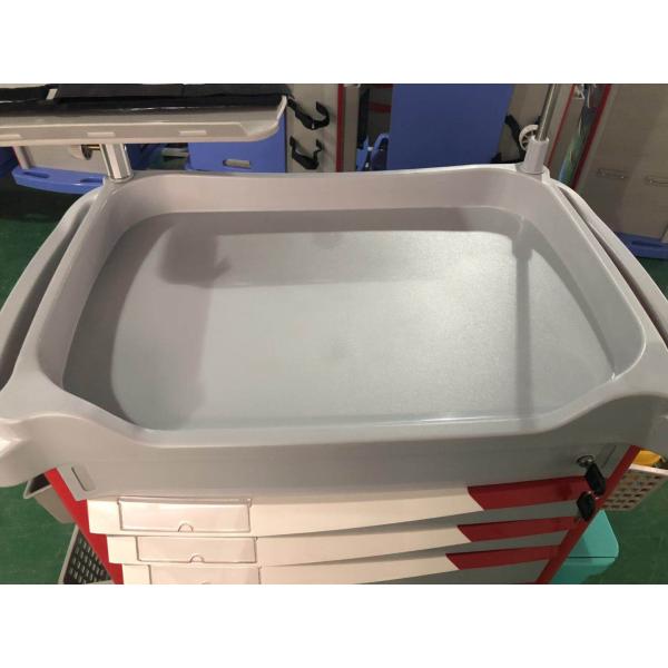 Безмолвная вагонетка медицины больницы АБС колеса