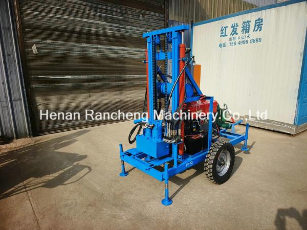 150m Drilling Depth Portable Water Well Drilling Machine With 450mm Borehole Diameter