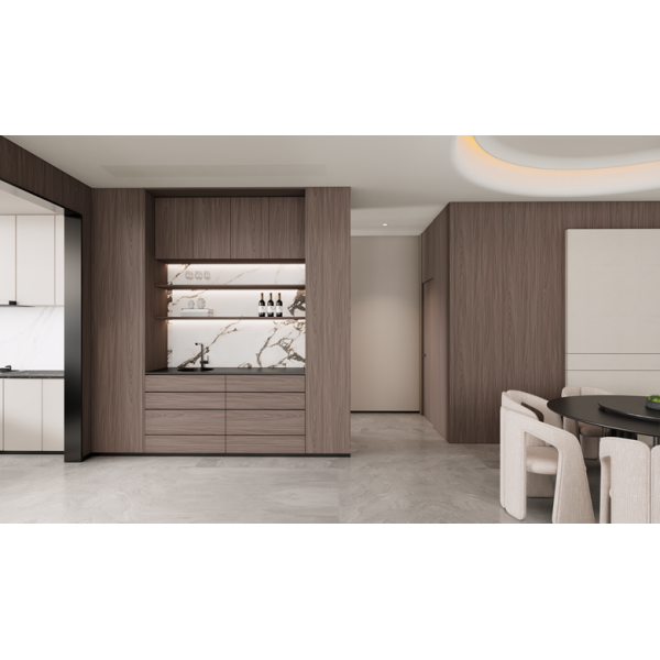 Synch Walnut Decor Paper – Natural Texture for Premium Furniture Surface Finishing