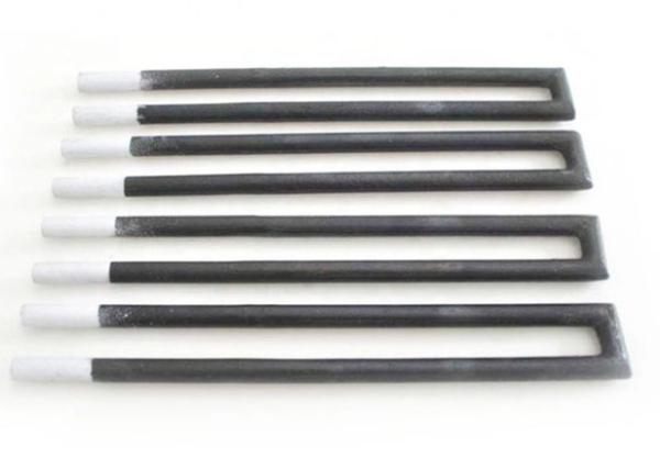 1650 Degree Silicon Carbide Heating Rod For Ceramic Firing , Ferrites , Spark Plugs
