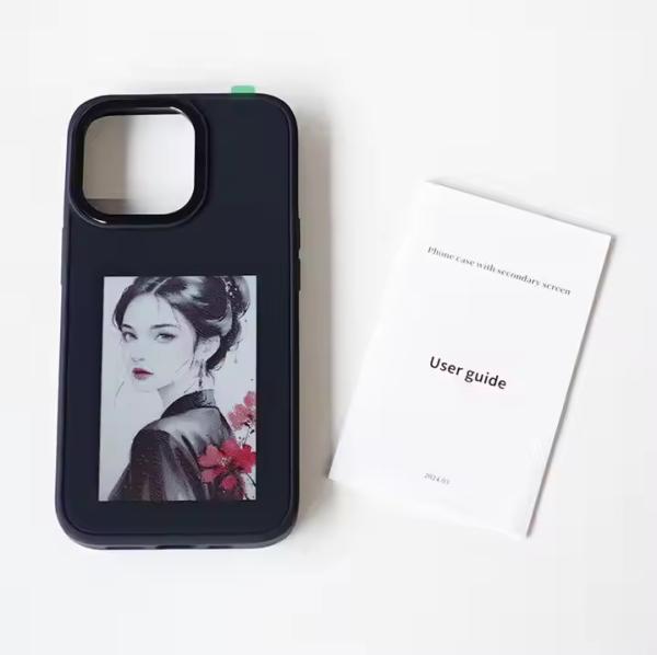 Wholesale Custom E-Ink-Case Smart Ink Screen Phone NFC Mobile Case OEM Phone DIY Eink NFC Foto E Ink Case