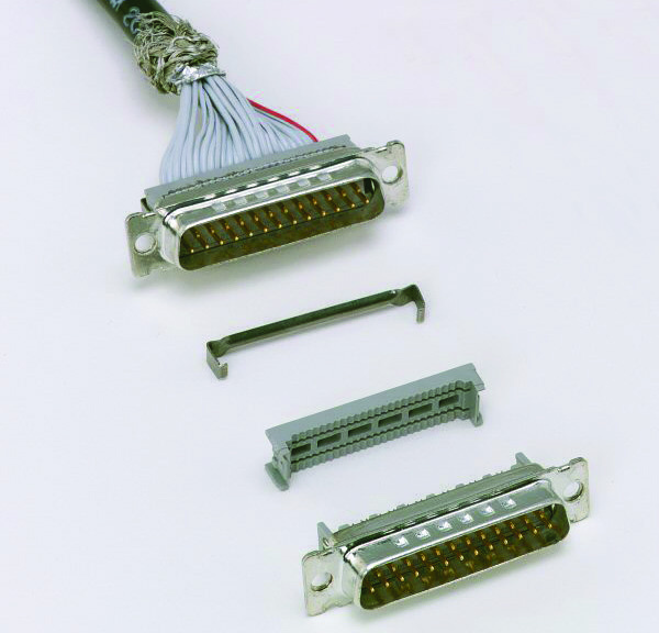 D Sub Plug Connector 3M 3448-8D15A Featuring Four Mounting Options and Durable
