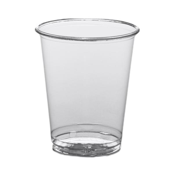 Disponível PLA 9 Oz copos compostáveis em forma de U personalizado impresso