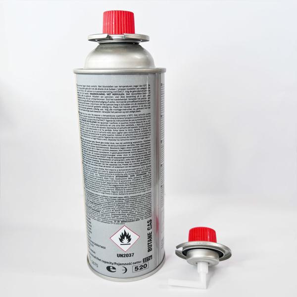 Прочная анти- утечка клапан консервной банки газа 1 дюйма портативный с красными крышками