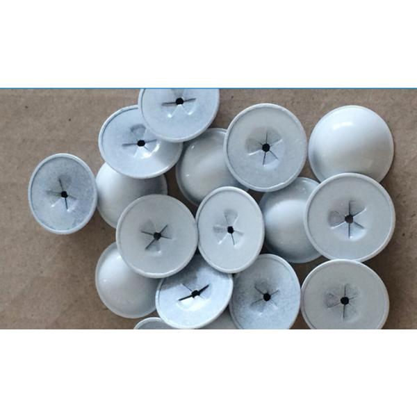 Собственная личность металла запирая приданные куполообразную форму крышки, белый черный Пин сварки крышки шайбы крышки купола цвета