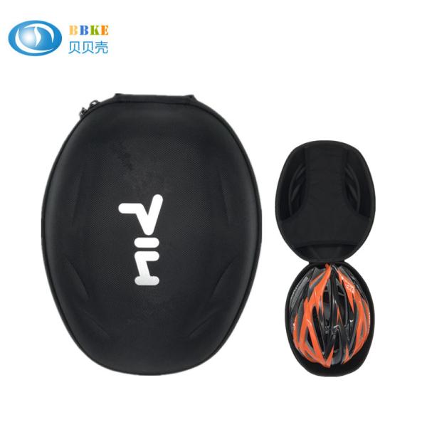 Portable Shockproof EVA Bicycle Helmet Case With Screen Printing