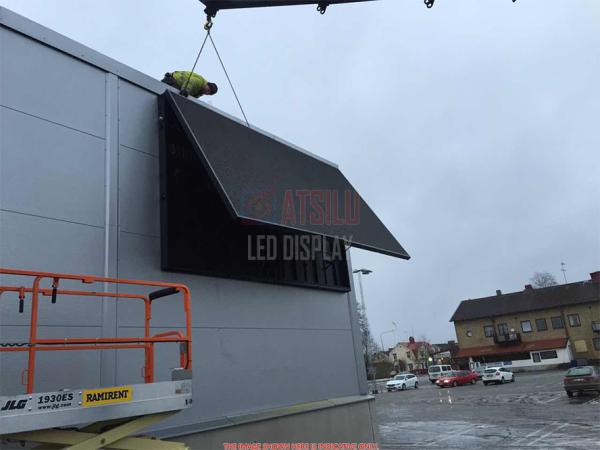 P15.6mm LED Digital Billboard High Brightness Outdoor Waterproof LED Sign Video Display