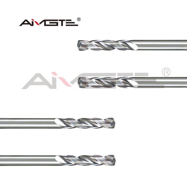 未コーティング精密超硬ドリルビット 1mm - 20mm アルミニウム用