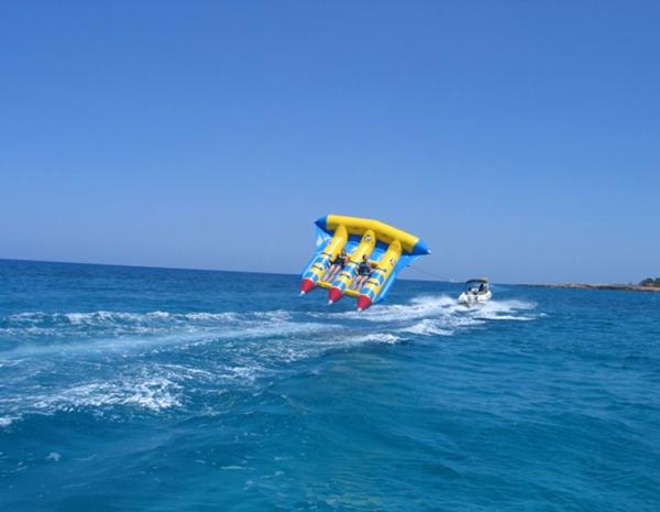 Passeio de flutuação inflável do divertimento da água de /Water do barco de banana da pesca de mosca para 6 cavaleiros