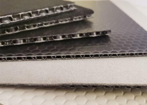 3mm 5mm non-woven fabric high chemical resistance polypropylene honeycomb panels For Building