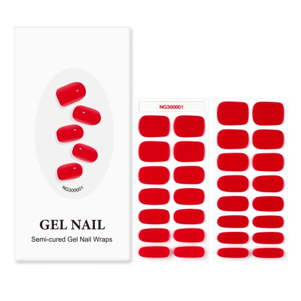 Upgrade Your Nail Game with Eco-friendly Semi Cured Gel Nail Stickers and UV Lamp