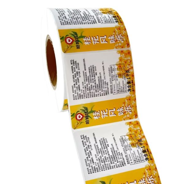High Quality Custom Logo Design Printable Private Label Food Containers Tear