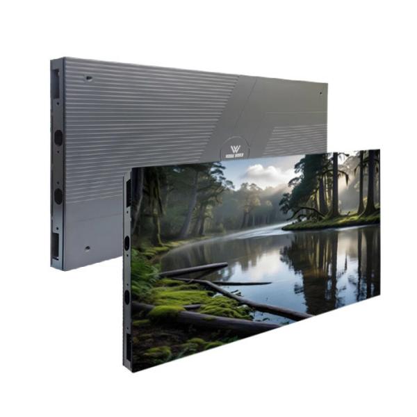 P1.25 Fine Pitch LED Display Die-casting AL Flip-COB 600*337.5mm 4.6kg