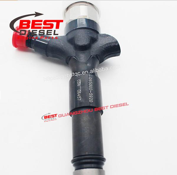 1KD-FTV Common Rail Fuel Injector 095000-6180 095000-5920 For TOYOTA 23670-30110 0950005920