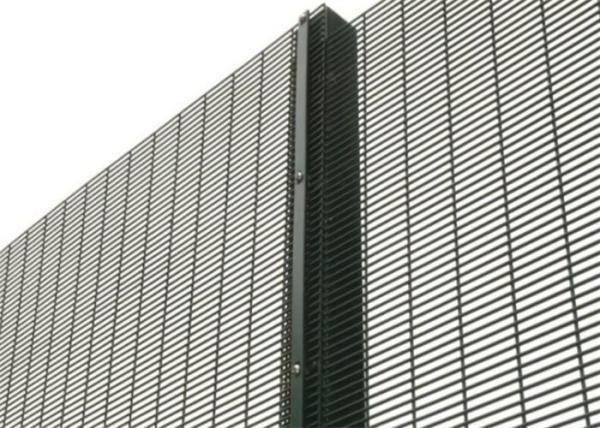 0.5 X 3in Powder Coated Welded Mesh Fencing Anti Climb 358 Weldmesh Security Fence