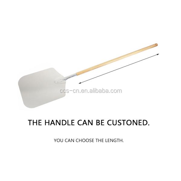 Pizza Tools Wooden Aluminum Pizza Peel Wood Handle Pizza Shovel Multi Size