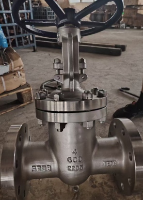 Pneumatic WCB Gate Valve Iron Flanged Valve For Water And Chemical