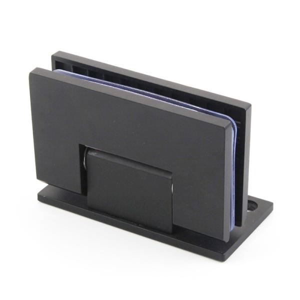 Modern Design Matt Black Stainless Steel 90 Degree Wall Mounted Shower Glass Door Hinge