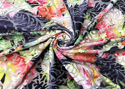 Тон 2 сгорел вне микро- ткань бархата для 94% полиэстер 190ГСМ Одевать Розов Поднимать дам