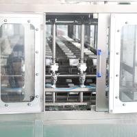 Máquina de engarrafamento tampando de enchimento da lavagem plástica da água de um Monoblock de 5 galões