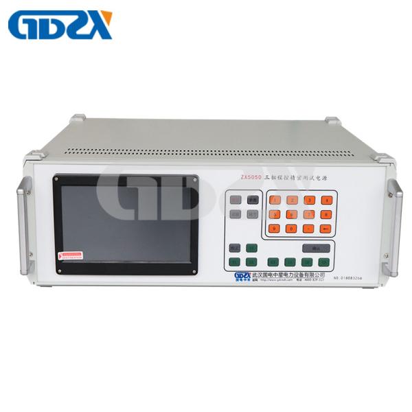 High Precise Three Phase Electrical Power Calibrator Programmable Testing Source