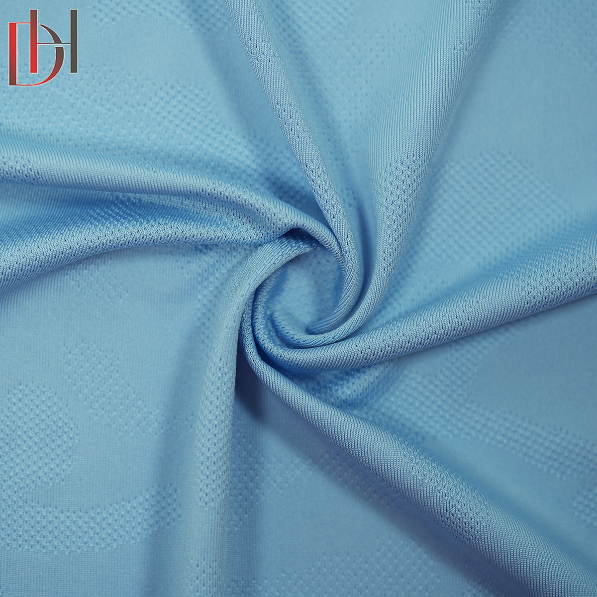 Wear Resistant 100% Polyester Knit Jacquard Mesh Fabric Durable For Outdoor Activity Apparel