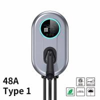 Cargador portátil 110-240V del nivel 2 EV del adaptador del cable 16A con tipo 1 del enchufe de Schuko