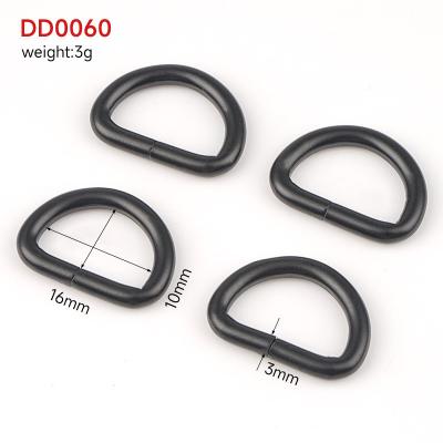 5/8 Inch Bag Hardware D-Ring Perfect for Lanyard and Leather Craft Nickel-Free Plated