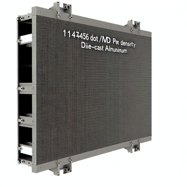 147456 Dot/m2 Pixel Density Die-cast Aluminum Indoor Full Color LED Display Screen for Indoor Events and Presentations