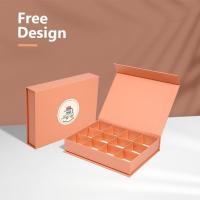 Boîte cadeau en papier kraft rose écologique